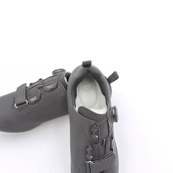 Chebao cycling shoes w/ cleet hardware Black Sz- 39 - Picture 6 of 7